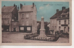 Delcampe - CROCQ - Le Monument - Crocq