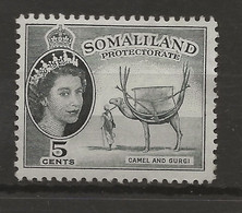 Somaliland, 1953, SG 137, Mint Hinged - Somaliland (Protectorate ...-1959)