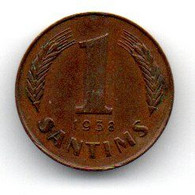 Lettonie -  1 Santim 1938 TTB - Lettonia