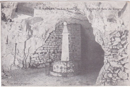 80 - LES GROTTES DE NAOURS - LES SOUTERRAINS - COLONNE ET SALLE DU CONGRES - Naours