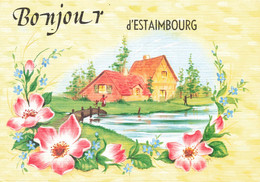 Bonjour D'ESTAIMBOURG - Carte Colorée - Estaimpuis