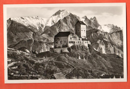 ZME-25  Schloss Sargans Mit Falknis. Nicht Gelaufen - Sargans