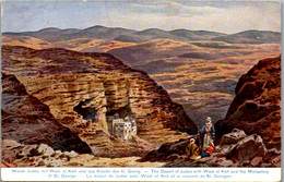 8994 - Westjordanland - Wüste In Judäa Mit Wadi El Kelt Und Das Kloster Des Hl. Georg , Signiert Friedrich Perlberg - Ni - Perlberg, F.