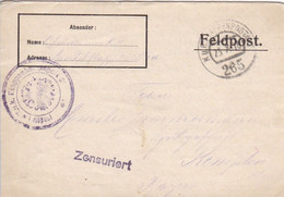Feldpostbrief Mit Inhalt - K.u.k. Etappenkompagnie 2/406  - Nach Kempten - 1916 (55474) - Cartas & Documentos