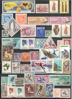 Worldwide Stamps MNH And MH Lot 6 - Collections (without Album)