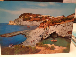 Cartolina Isola Di Ponza Prov Latina   Le Forna Esterno Piscina Naturale Fontone 1972 - Latina