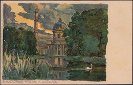 GERMANIA, SCHWETZINGEN - Cartolina D'epoca Rappresentante Una Riproduzione Della Moschea In Schlosspark - Schwetzingen