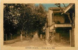 / CPA FRANCE 13 "Luynes, Av De La Gare" - Luynes