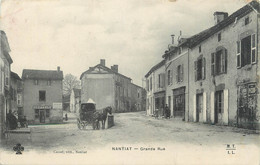 / CPA FRANCE 87 "Nantiat, Grande Rue" - Nantiat
