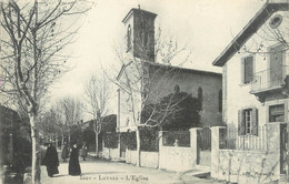 / CPA FRANCE 13 "Luynes, L'église " - Luynes