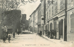 / CPA FRANCE 13 "Roquevaire, Rue Nationale " - Roquevaire