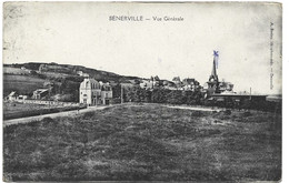 14 Benerville - Vue Générale ( Timbre Arraché Carte Amincie) Rare Et Unique Sur Delcampe - Andere Gemeenten
