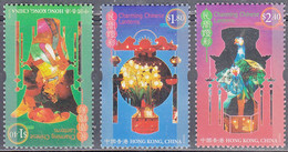 HONG KONG   SCOTT NO  1174 A-C    USED   YEAR  2006 - Used Stamps