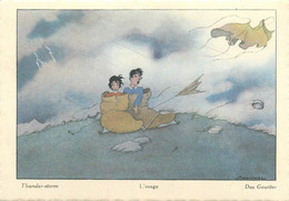 SAMIVEL - ILLUSTRATEUR - "L'ORAGE" - POSTCARD - TRES BON ETAT. - Samivel