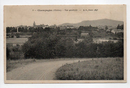 - CPA CHAMPAGNE (69) - Vue Générale 1911 - Edition B. F. N° 9 - - Other & Unclassified