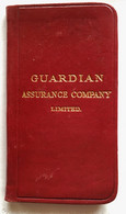 CALENDRIER ALMANAK ALMANACH Guardian Assurance Co. Danish Edition 1915 -- 7x11 Cm Pristine Condition - Kleinformat : 1901-20