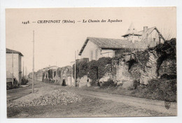 - CPA CHAPONOST (69) - Le Chemin Des Aqueducs - Edition FARGES 1448 - - Other & Unclassified