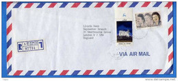 LETTRE RECOMMANDE D' ISRAEL  POUR  LONDRES - Covers & Documents