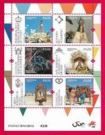 Portugal  2020 , Festas Romarias - Places Of Faith - Sheet - Postfrisch / MNH / (**) - Nuevos