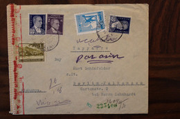 1940 Turquie Türkei Cover Censure Germany Allemagne Alemanya OKW WW2 WK2 Air Mail Par Avion - Brieven En Documenten