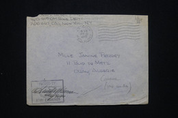 ETATS UNIS - Enveloppe D'un Soldat Pour L'Algérie En 1945 Avec Cachet De Contrôle Postal - L 93964 - Cartas