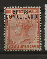Somaliland, 1903, SG   5, Mint Hinged - Somaliland (Protectorate ...-1959)