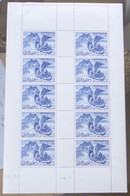 Monaco - 1944 - N°Yv. 273 - Sainte Dévote - Feuille Complète - Neuf Luxe ** / MNH / Postfrisch - Unused Stamps