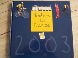 FRANCE : Le Livre Des Timbres ( Sans Les Timbres ) Année 2003 - Documenten Van De Post