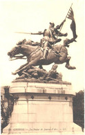 France:Chinon, Jeanne D'Arc Monument, Pre 1940 - Monuments