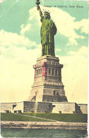 USA:New York, Statue Of Liberty, Pre 1930 - Monuments