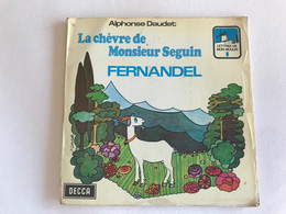 LA CHEVRE DE MONSIEUR SEGUIN Par FERNANDEL - 45t - 1967 - Kinderlieder