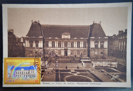 Carte Maximum RENNES 3307   Ancienne Petit Format - Otros & Sin Clasificación