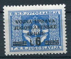 Litorale Sloveno - 6 Lire Sass. 72 ** - Yugoslavian Occ.: Slovenian Shore