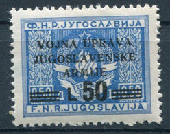 Litorale Sloveno - 50 Lire Sass. 76 ** - Occup. Iugoslava: Litorale Sloveno