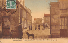 93-LE-BOURGET- COUR OU A ETE TUE LE COMMANDANT ERNEST BAROCHE 1870/71 - Le Bourget