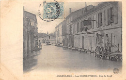 16-ANGOULÊME- LES INONDATIONS RUE DU GOND - Angouleme