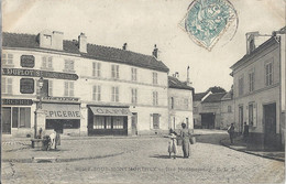 CPA Soisy-sous-Montmorency Rue Montmorency - Soisy-sous-Montmorency