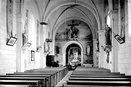 PN - 084 - INDRE ET LOIRE - LA CELLE SAINT AVANT - Eglise - Intérieur  - Original Unique - Plaques De Verre