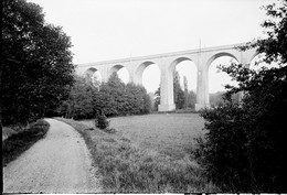 PN - 085 - INDRE ET LOIRE - CHATEAU RENAULT - Viaduc De VILLEDOMER - Original Unique - Plaques De Verre