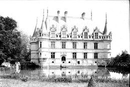 PN - 109 - INDRE ET LOIRE - AZAY LE RIDEAU - Le Chateau - Original Unique - Plaques De Verre