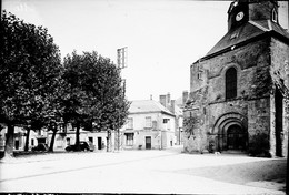 PN - 120 - INDRE ET LOIRE - BALLAN MIRE - Place De L'Eglise - Eglise - Original Unique - Plaques De Verre