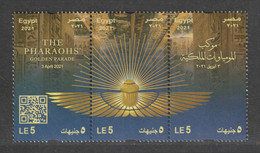 Egypt - 2021 - NEW - ( THE PHARAOHS Golden Parade - 3 April 2021 ) - MNH (**) - Unused Stamps