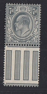 Great Britain - 1909-11 - 7d - Yv. 123  - MH - Unused Stamps