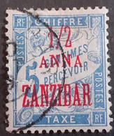 France (ex-colonies & Protectorats) > Zanzibar (1894-1904) >    N°1 TAXE - Oblitérés
