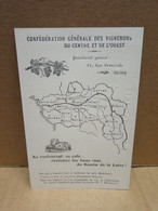 BLOIS (41) Carte Illustrée Confédération Générale Des Vignerons Du Centre Et De L'Ouest Rue Franciade - Blois