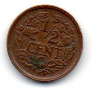 Pays -Bas - 1/2 Cents 1938 TB+ - 0.5 Cent