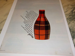 ANCIENNE PUBLICITE L EAU QUI FAIT KILT  PERRIER   1970 - Perrier