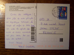 République TCHEQUE - Sur Carte Postale - 2015 - N° Michel 857 - Cartas & Documentos