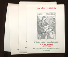 1989. Bloc 103 **  Postfris. Noel XtMas. RUBENS.    Cote 9,50-euros - Neufs