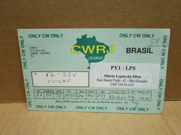 Sao Gonçalo (Brésil) Carte Radio Amateur - Rio De Janeiro